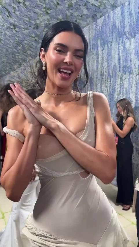 Kendall Jenner 肯豆Met Gala 幕后大片