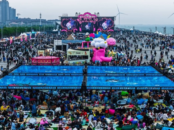 2026泡泡岛音乐与艺术节·京津冀站落幕 吸引观众超7万人次