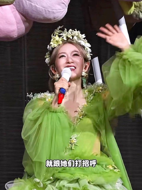 谢娜女儿一直在喊妈妈加油