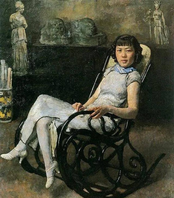 蒋碧薇答应徐悲鸿的离婚要求，却是有100幅自画像完成了对赌