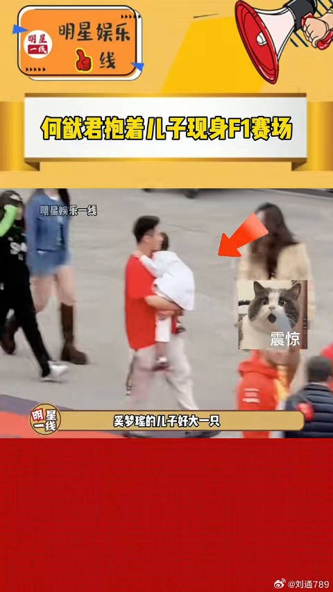 何猷君 抱着儿子现身上海F1赛场，和微博VC计划