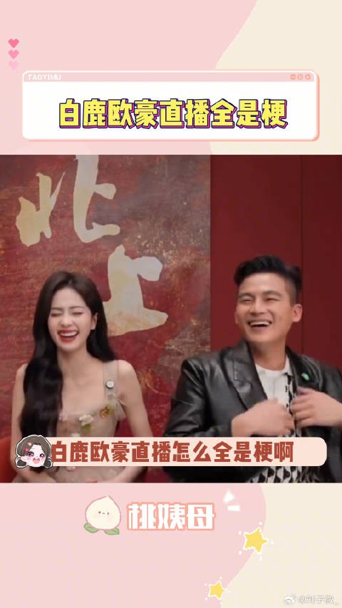 白鹿欧豪你们怎么这么搞笑啊，输出全是梗欧豪 北上运河时代图谱