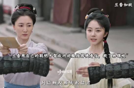 兰香用自己的聪明才智成功见到了指挥使，救了林锦岐