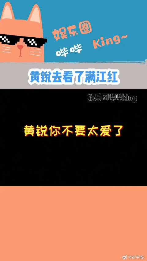 最后一棵四叶草，跳得很好，下次别跳了…黄锐 黄锐去看了满江红