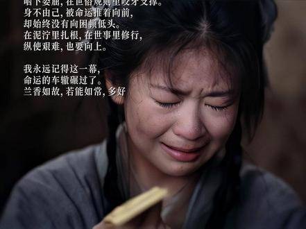 兰香,自此泪落低处,你攀高枝