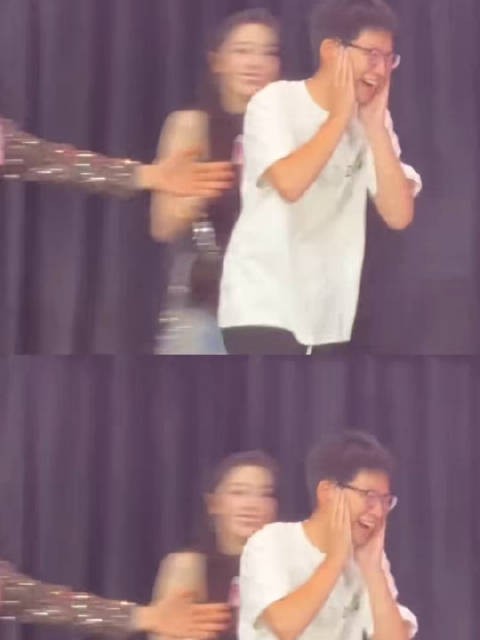说白了真见到热巴，未必能比这位仁兄更冷静啊！换我我真能不洗手啊！