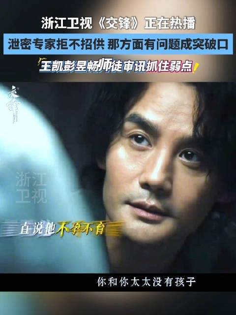 泄密专家拒不招供，抓住弱点是突破的关键 正在热播 @王凯kkw @彭昱畅