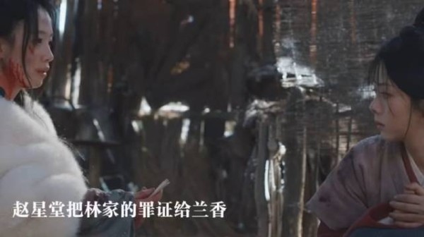 赵星堂把林锦歧放走废太子的证据给兰香，让她用此拿捏林家，以后有退路