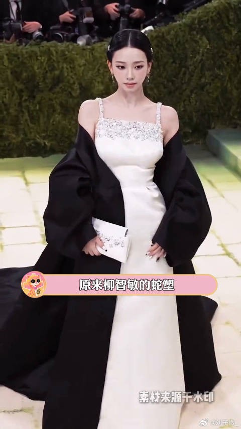 原来柳智敏的蛇塑是女娲 metgala kpop 微博VC计划微博VC计划