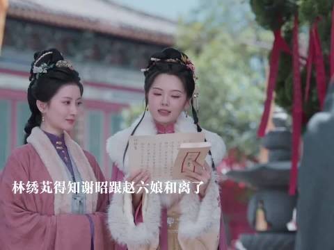 林绣芄发现谢昭跟赵六娘和离了
