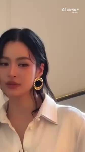 邝玲玲迪奥大秀造型 好美好贵 每一套造型都好绝
