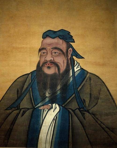 孔子在很多画像里，为什么露着两颗牙？它代表了什么含义？