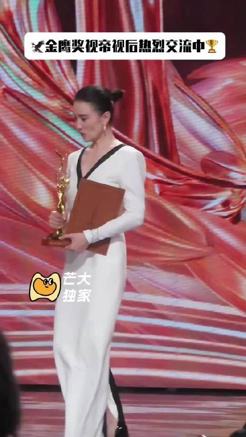 于和伟宋佳同框聊天表情好生动 聊的一定是下一届拿哪部剧再冲金鹰!