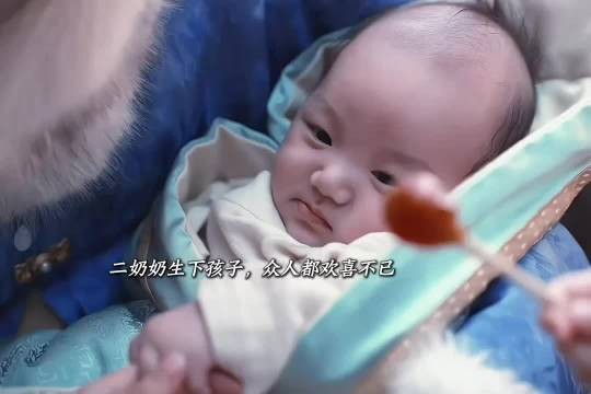二奶奶生下孩子，二爷去世了 兰香如故