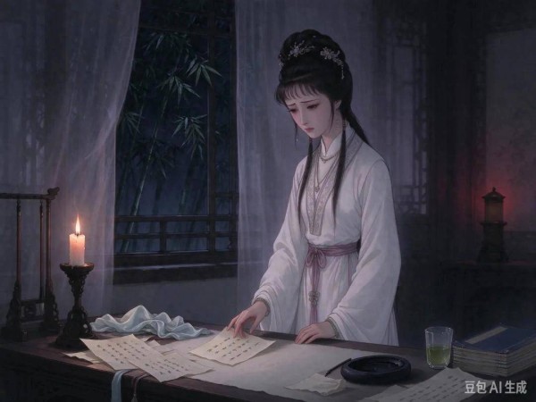 林黛玉焚烧诗稿,你真的读懂了吗?你可能忽略了一个顺序!
