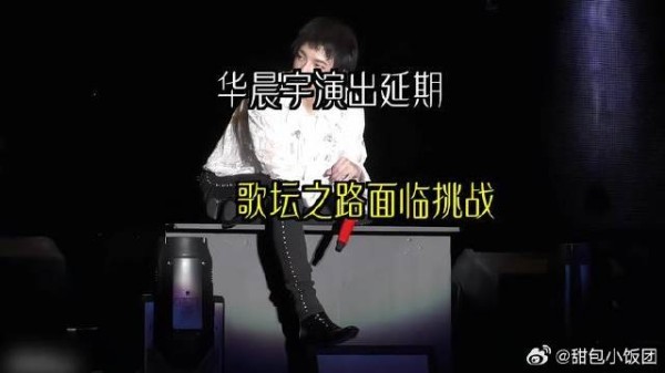 华晨宇唱片演出延期,歌坛之路岌岌可危