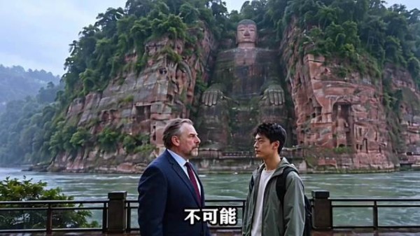 乐山大佛能屹立千年，全是因为里面藏着一套排水工程
