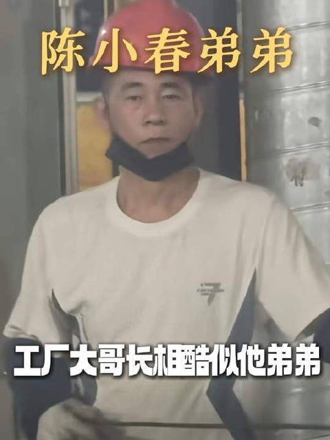 车间工人长相酷似陈小春弟弟的巧合太多了!代入爱吃瓜的国人真的炸锅了!
