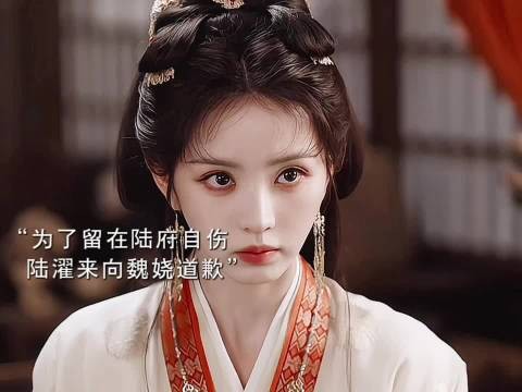 魏娆为了留在国公府不惜自伤,对自己真够狠的! 田曦薇