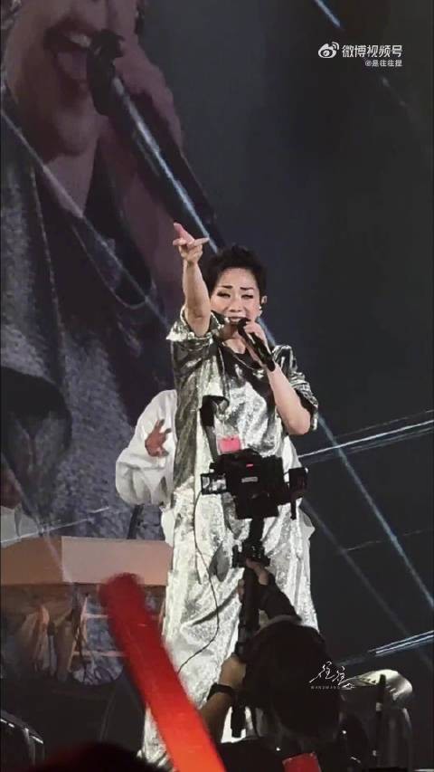 打工人带电脑赴林忆莲演唱会一边加班一边听歌