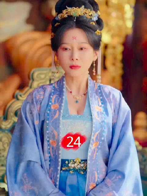 贵妃手下做出一首诗让秦王点评，还让秦王作诗，秦王冷嘲热讽一番