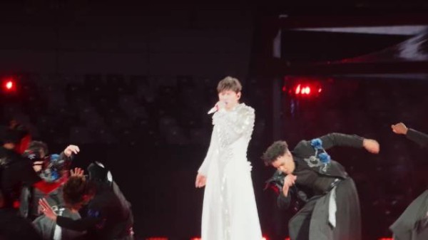 张杰深圳演唱会现场演绎醉拳,脚步洒脱招式行云流水