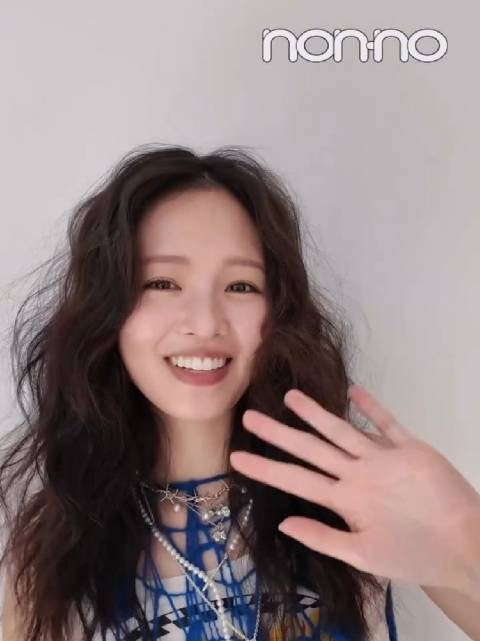 横田真悠毕业non-no12月号最后封面