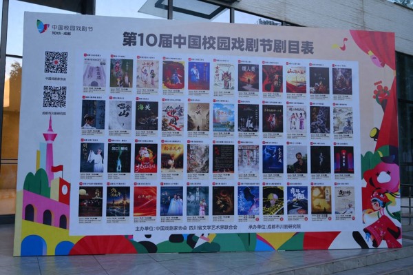 第10届中国校园戏剧节在蓉开启