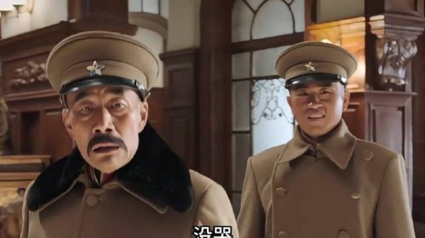 隔辈亲,张作霖回府看孙女