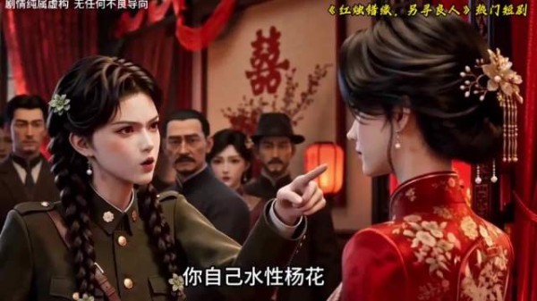 红烛错缘了结,她斩断前尘被新良人十里聘礼迎娶