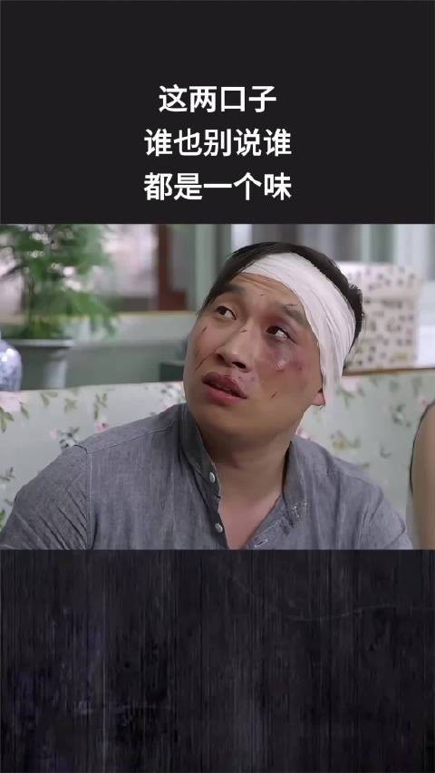 这两口子，谁也别说谁，都是一个味
