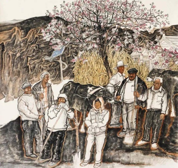纽约当代艺术展,中国当代水墨估值何以出现五成上涨?国际画廊交易数据提供支撑