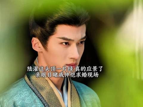 陆濯这头顶一片绿可真是应景啊 亲眼目睹戚仲恺求婚现场