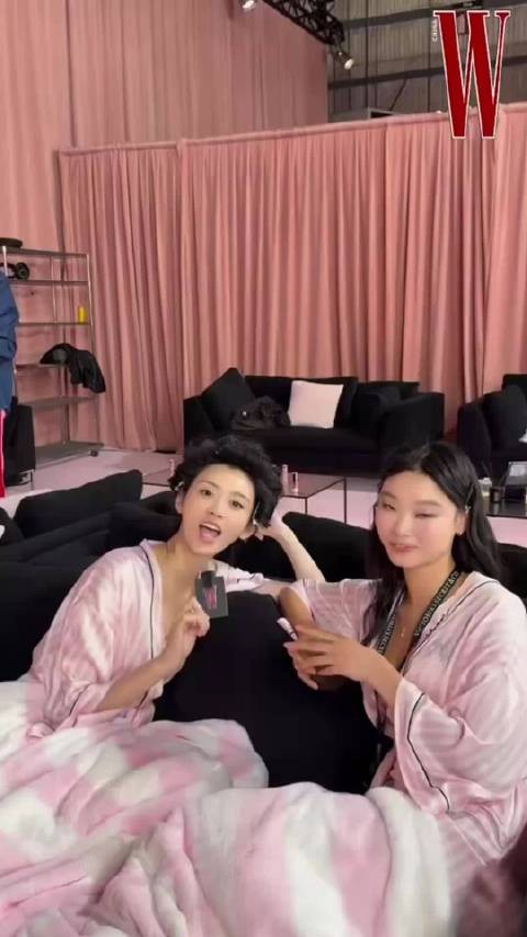 原来奚梦瑶重返维密，只是因为女儿的一句话