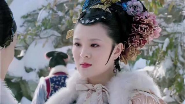 甄嬛传的娘娘提起蔡少芬普通话,学的还挺像