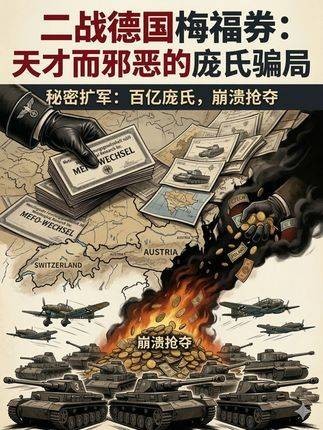 梅福券，二战德国庞氏骗局，沙赫秘密建成军事力量