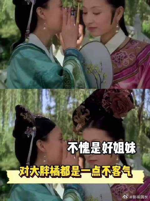 不愧是好姐妹,对大胖橘说话都是一点不客气的