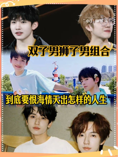 同样的双子狮子男配置就这样让人跌进去三次