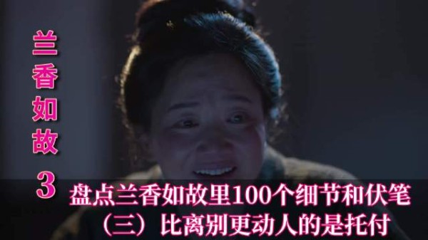 盘点《兰香如故》里的100个细节和伏笔（11-13）