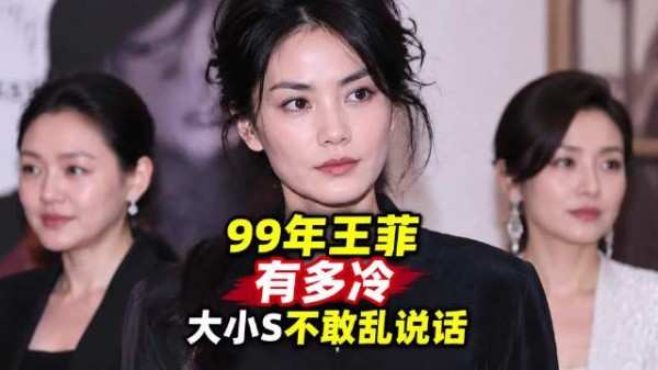 99年的王菲有多冷，大小S全程不敢乱说话